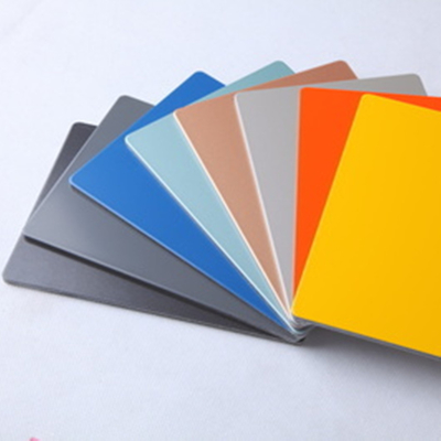 Outdoor Architectural Wall Facade Cladding 4mm PVDF Finish Alucobonde Aluminum Composite ACP Plates
