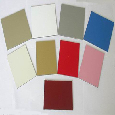 Outdoor Architectural Wall Facade Cladding 4mm PVDF Finish Alucobonde Aluminum Composite ACP Plates