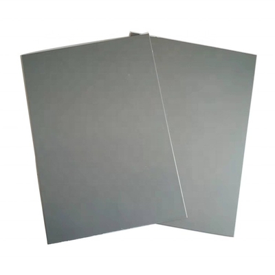 Modern Design Low Gloss PVDF Black Aluminum Composite Panel 6mm for Customizable Size