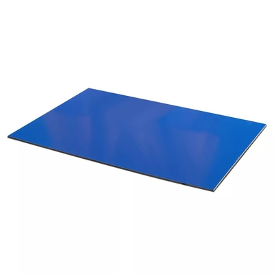 Low Glass 4x8 High Gloss Aluminium Composite Panel NANO Surface Coating Various Colors