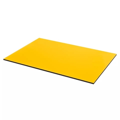 Low Glass 4x8 High Gloss Aluminium Composite Panel NANO Surface Coating Various Colors