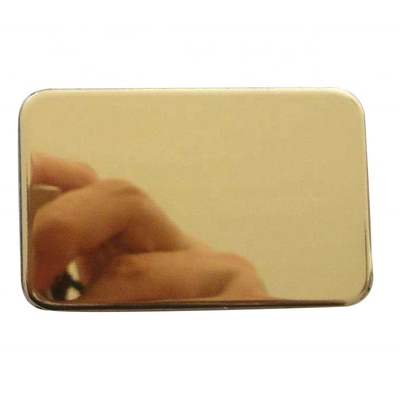 Polished Aluminum-Plastic Plate ACP with ISO9001 Certification and A2 Fireproof Grade