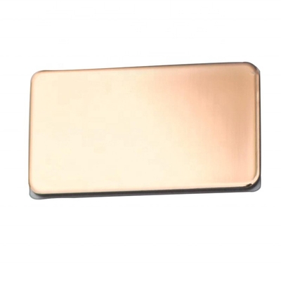 Polished Aluminum-Plastic Plate ACP with ISO9001 Certification and A2 Fireproof Grade