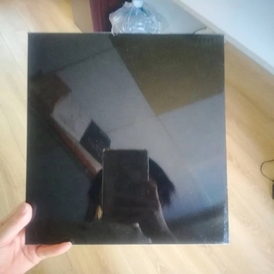 4mm Untransparent Protective Film High Gloss Black Acp Panels for Celling Customized