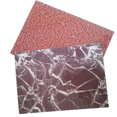 ISO9001 Certified 4mm Stone Marble Finish Aluminium Composite Panel for Building Facades