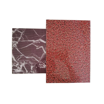 ISO9001 Certified 4mm Stone Marble Finish Aluminium Composite Panel for Building Facades