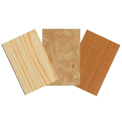 Modern Fireproof Wall Decorative Wood ACP Aluminum Composite Panels with Modern Function