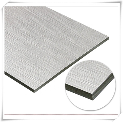 Modern Design Style Brushed Aluminum Composite Panel for Fireproof Aluminum Light Sign Box