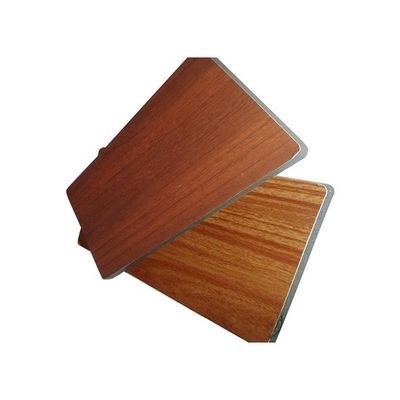Wooden Finished Aluminum Composite Panel ACP for Advertising Panel 1220mm*2440mm