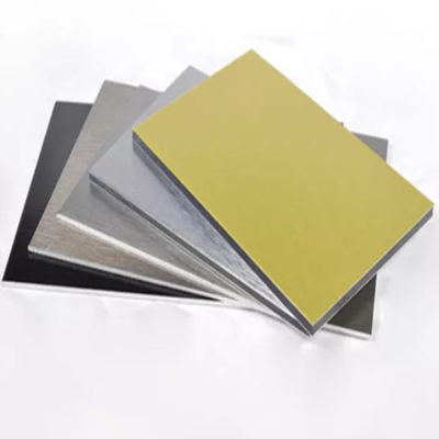 Fireproof Core 4x8 Aluminium Composite Panel with Brush Design and ISO9001 Certificate