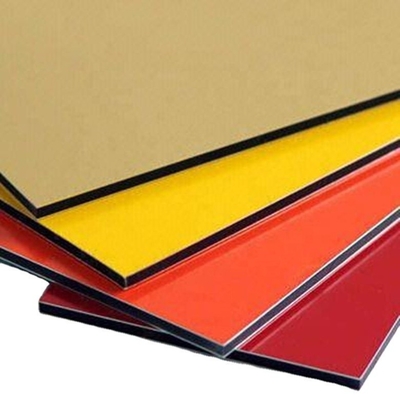 3mm Multi Color Optional Aluminum Composite Exterior Wall Panel with Mould-Proof