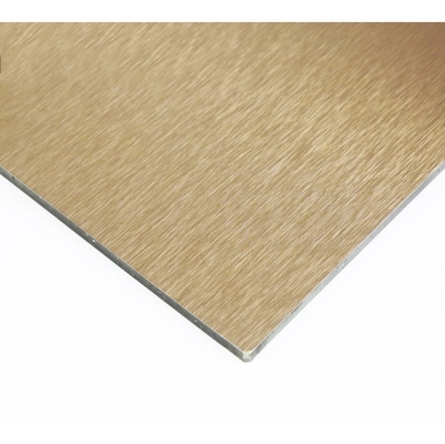 Outdoor Design Style Lehua Brush ACP Panel Aluminum Composite Sheet with Modern Desig