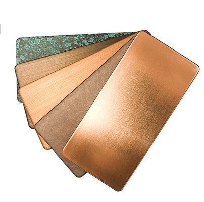 Outdoor Design Style Lehua Brush ACP Panel Aluminum Composite Sheet with Modern Desig