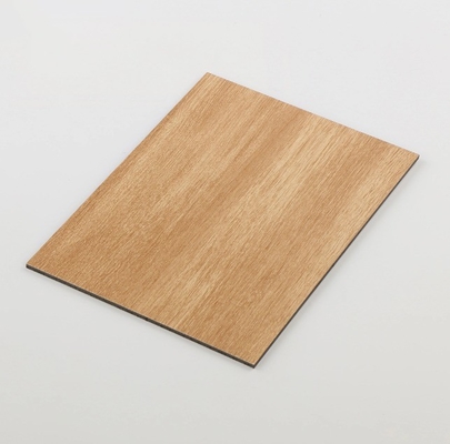Customized A2 Fire Proof Grade Wooden Design 4mm Aluminum Composite Panel for Hotel