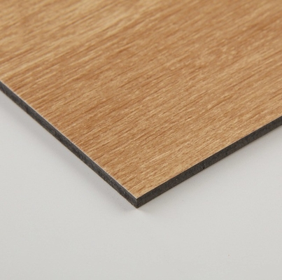 Hotel Cladding Walls Wooden 4mm 3mm Alucobond Aluminum Composite Panel ACP for Outdoor