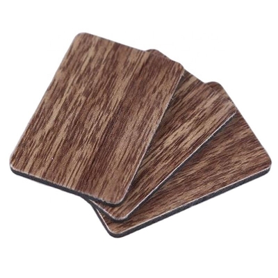 Transparent Protective Film and ISO9001 Certified Woody Grain Coating ACP