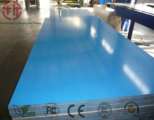 Customized Panel Thickness ACP Self-Cleaning Nano PVDF Coated Aluminium Sheet for Cabinet