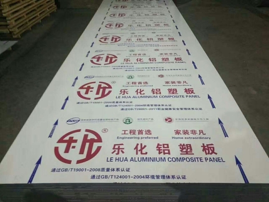 Customized Panel Thickness ACP Self-Cleaning Nano PVDF Coated Aluminium Sheet for Cabinet