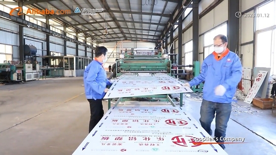 1220*2440cm Customized Fireproof B1 Grade Aluminum Composite ACP Panel