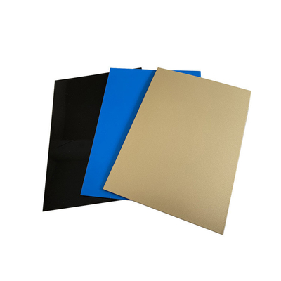 Outdoor Wall Cladding Aluminum Composite Panel with Fireproof and 0.06mm-0.21mm Thickness
