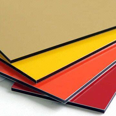 ACP Aluminum Composite Panel with High Gloss Surface Coating and Modern Design Style