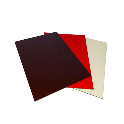 0.06mm-0.5mm Aluminum Thickness ACM Aluminum Composite Panel for Outdoor Advertising