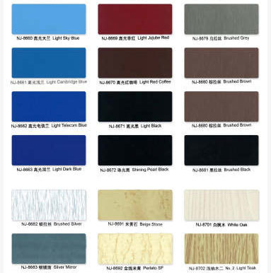 4mm Alucobond Wall Cladding Exterior Decoration List with Customizable Aluminum Thickness