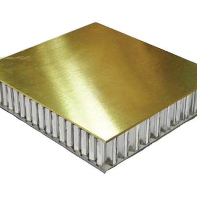 Qingdao Port Loading 15mm 25mm Aluminum Honeycomb Core Sandwich Panel for Construction