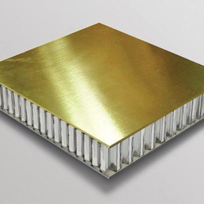 Mirror Composite Honeycomb Core Plate for Building Facade 1220x2440 Customized Size